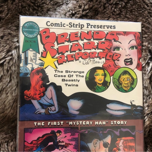 BRENDA STARR REPORTER #1 (1986) CASE OF THE BEASTLY TWINS BLACKTHORNE PUBLISHING - Picture 2 of 9